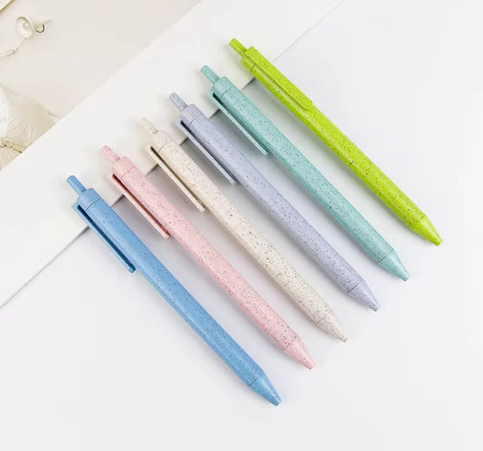 Økovennlige trykkpenner i flere farger