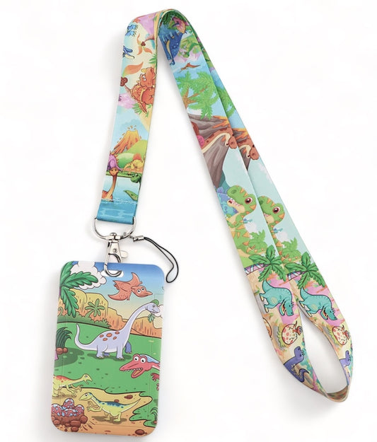 DNI - tarjetero dinosaurio