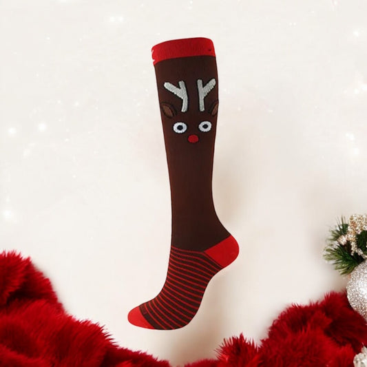 Støttestrømpe reinsdyr