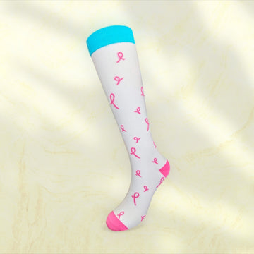 Support stocking pink bow