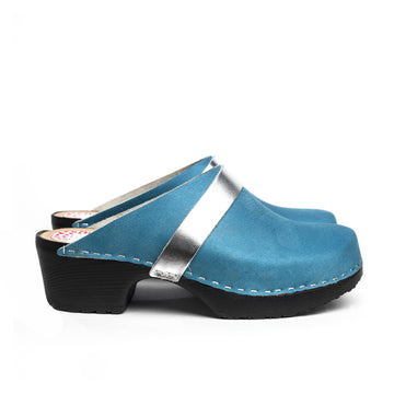 Lili &amp;Lala Uppsala work shoes turquoise and silver